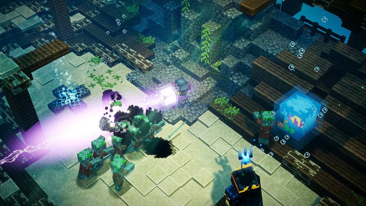 New Minecraft Dungeons Hidden Depths screenshots leak