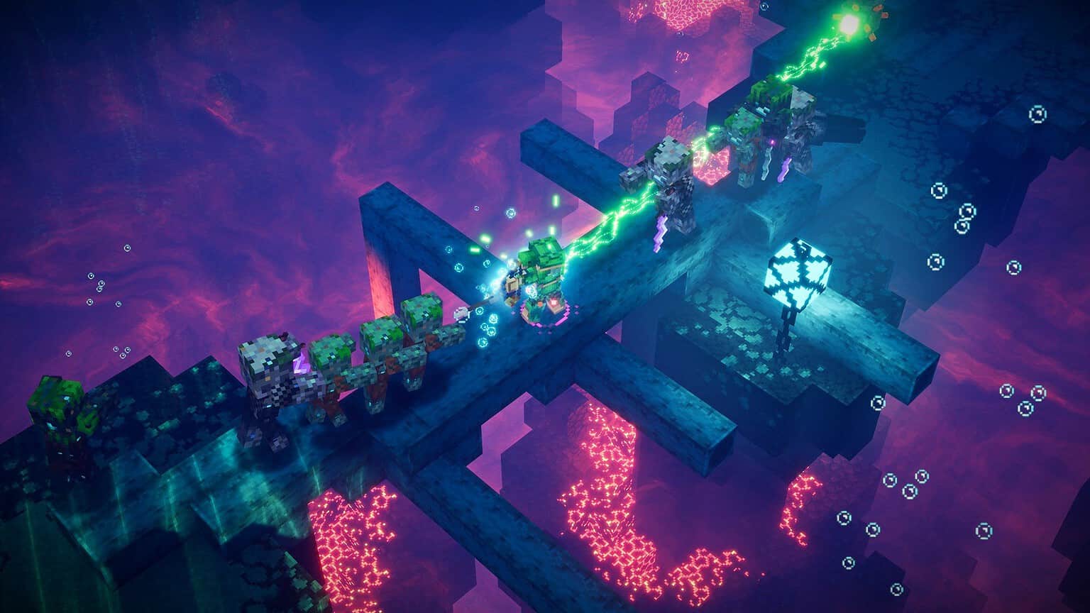 New Minecraft Dungeons Hidden Depths screenshots leak