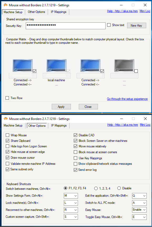 mouse without border