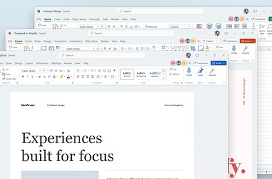 Microsoft Office apps refresh