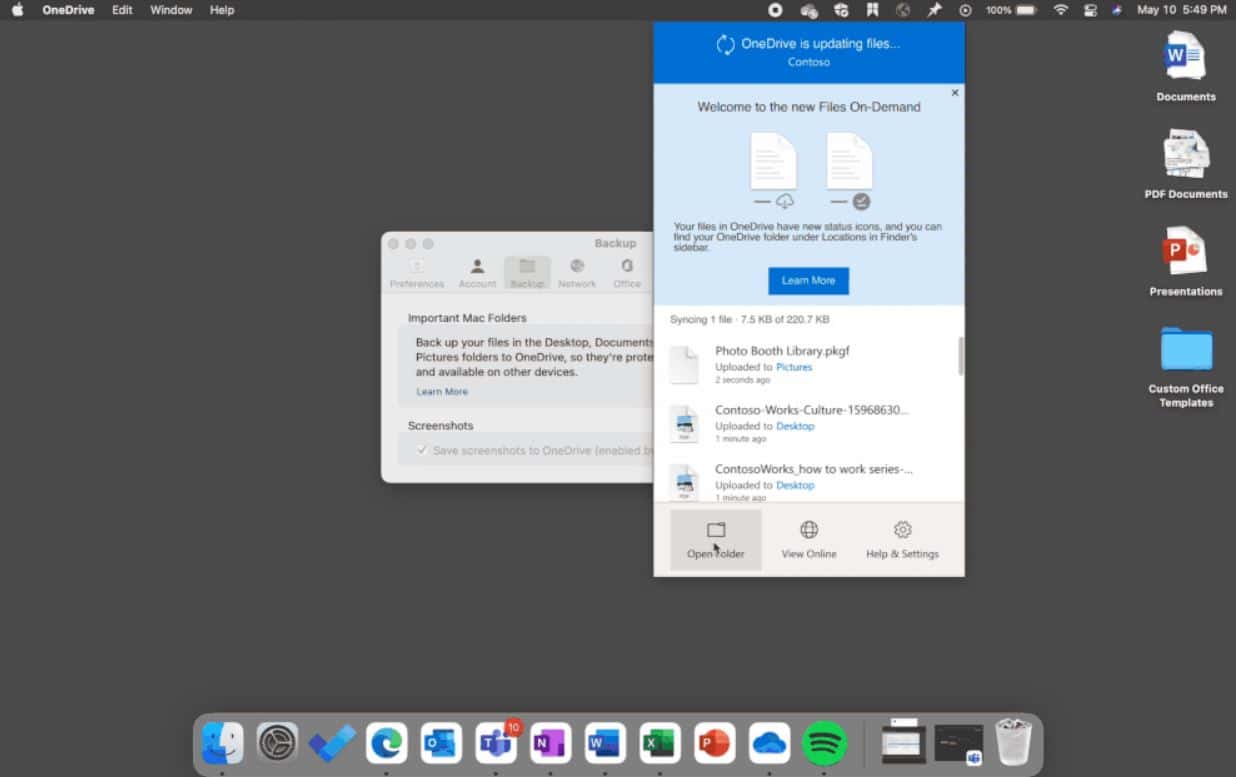 Microsoft OneDrive for mac
