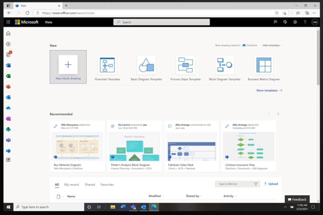 microsoft visio subscription