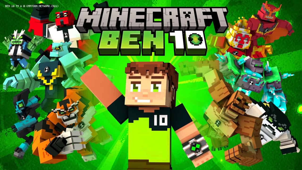 Minecraft now has Ben 10 DLC