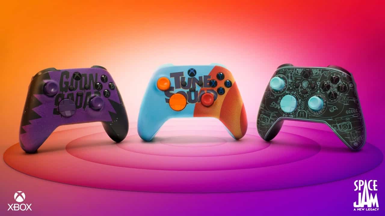 Space Jam Xbox Controllers