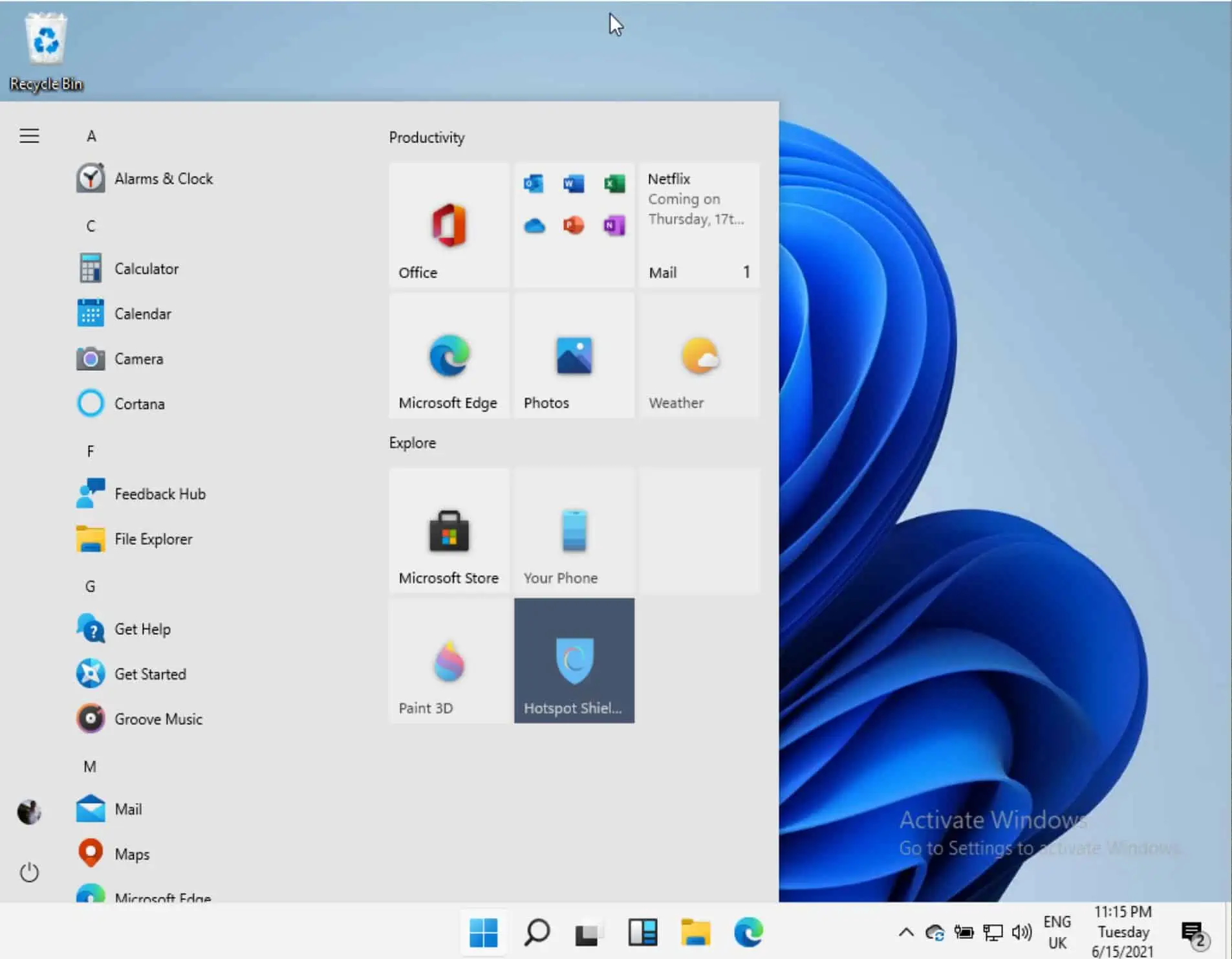 windows 7 start menu for windows 10