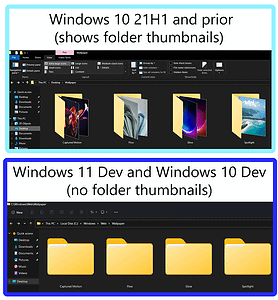 Windows 11 did away with folder icon thumbnails, and we did not even ...