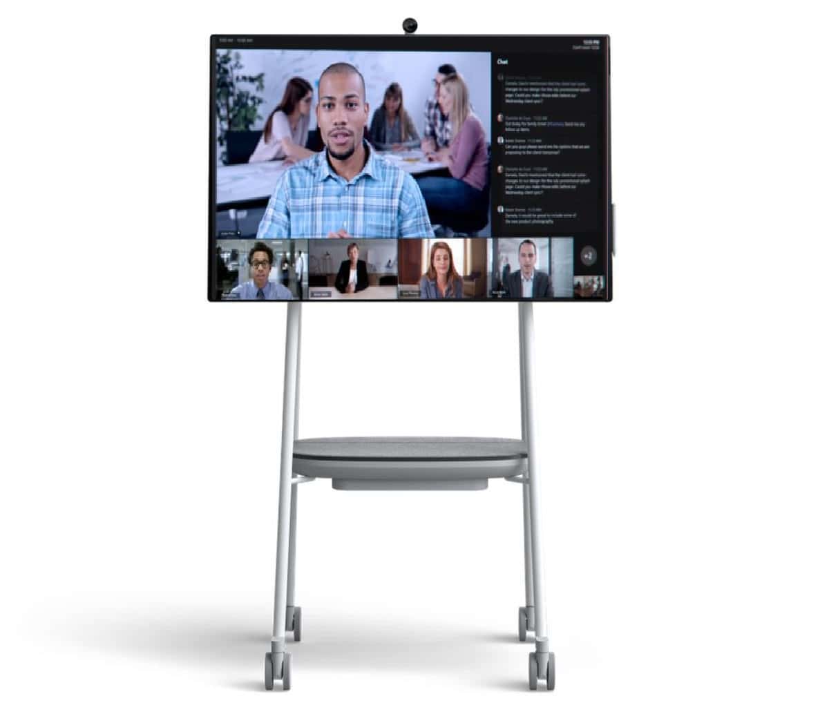 ห้องทีมของ Microsoft บน Surface Hub