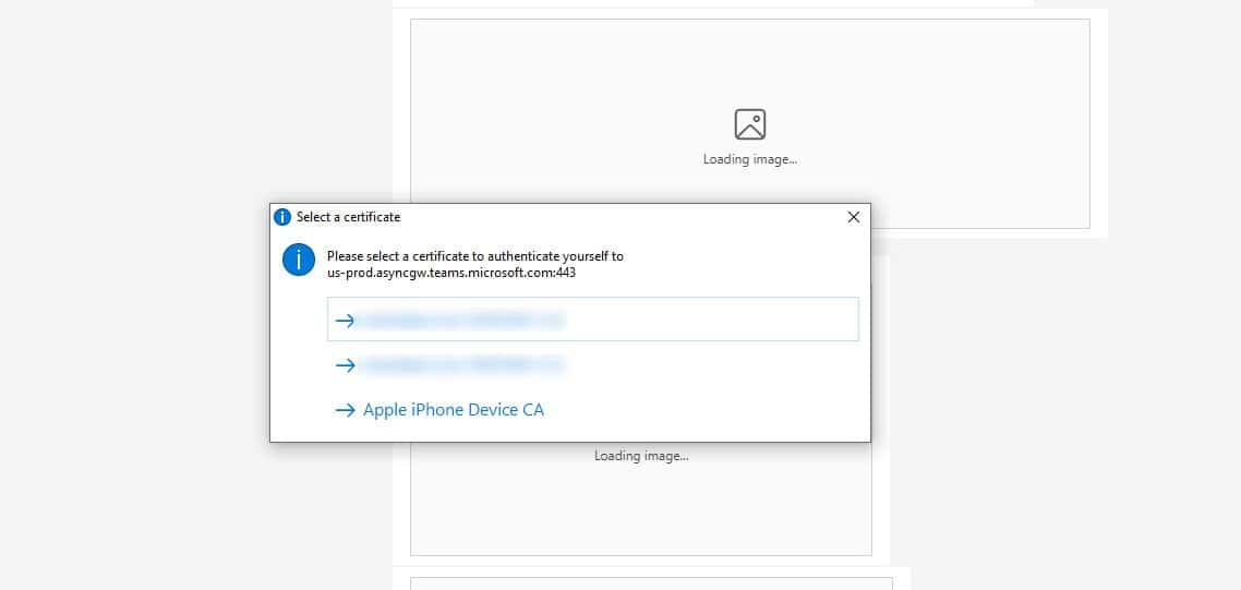 microsoft-teams-select-certificate