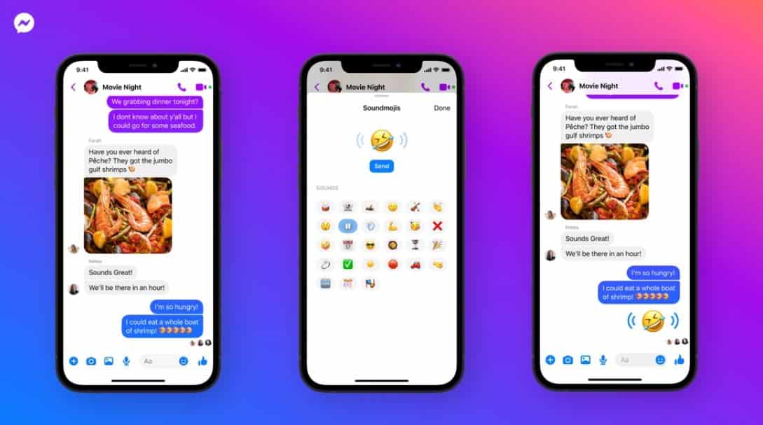 Facebook Messenger’s Soundmoji takes emoji to the next-level