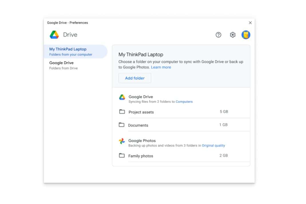 Google Drive dành cho Máy tính để bàn