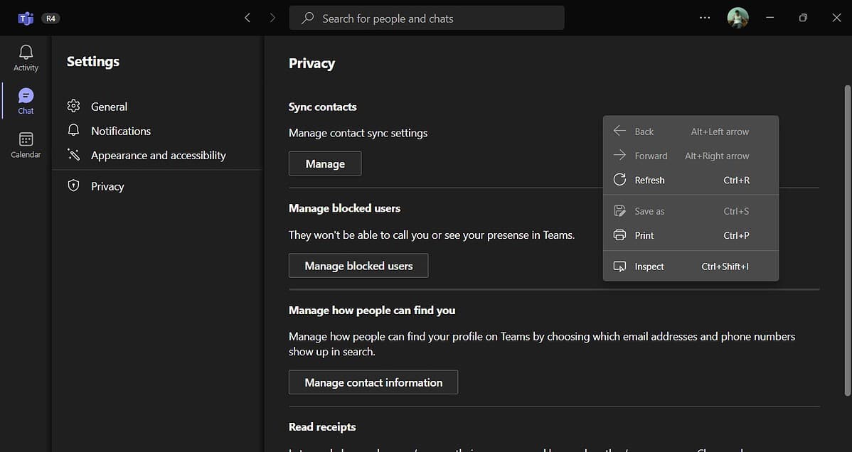 New edge based microsoft teams desktop app leaks