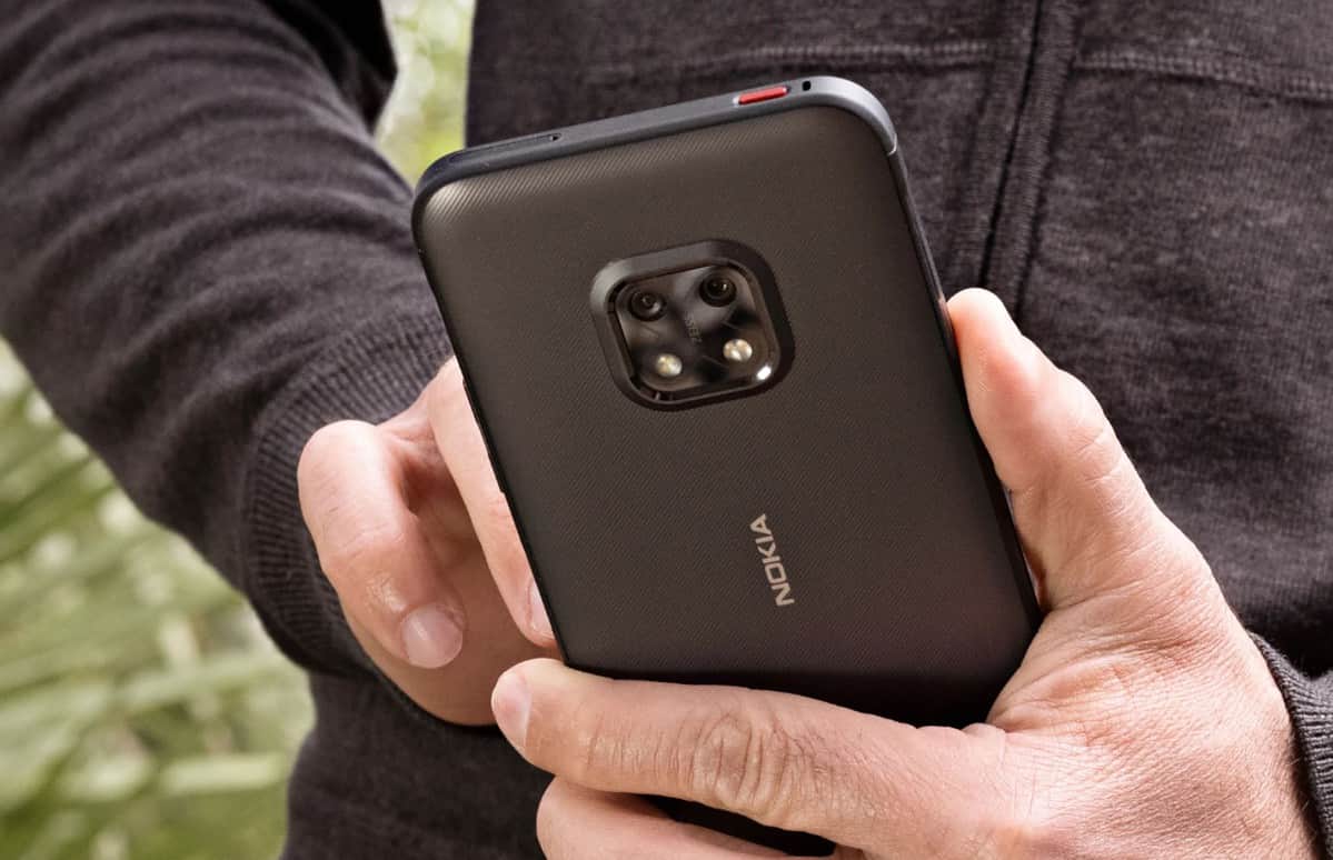 The new nokia xr20 smartphone comes with an ultra solid case and the