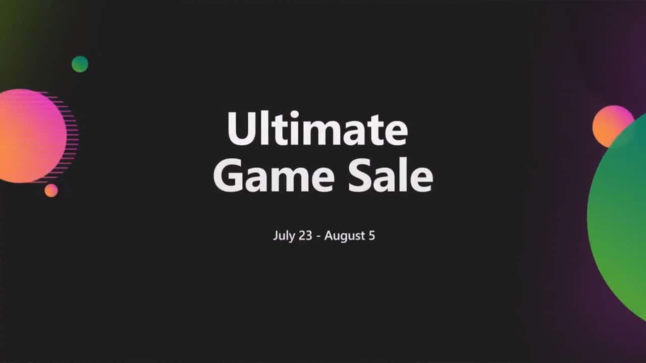 Microsoft’s Ultimate Game Sale has begun