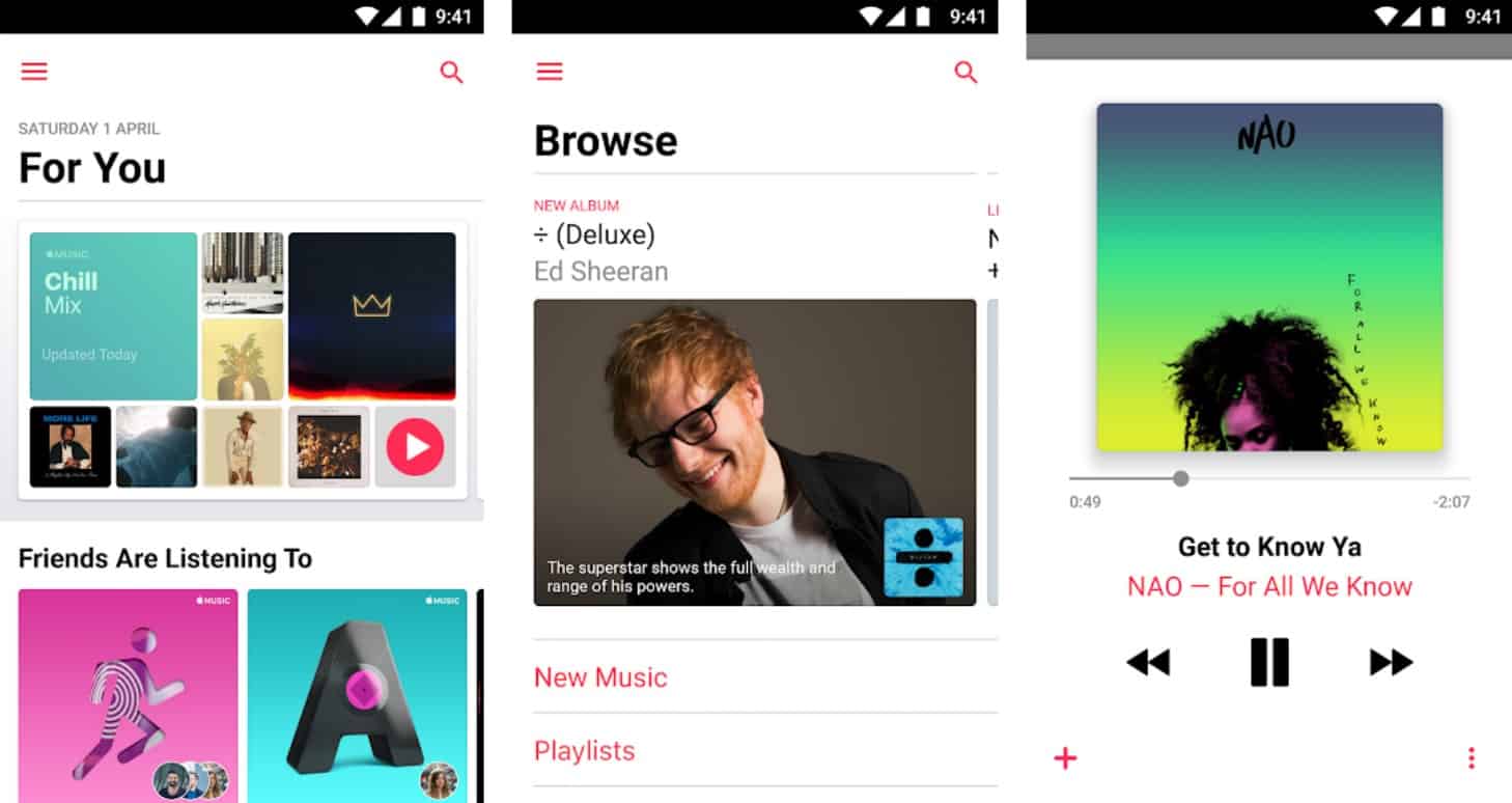 apple music for android