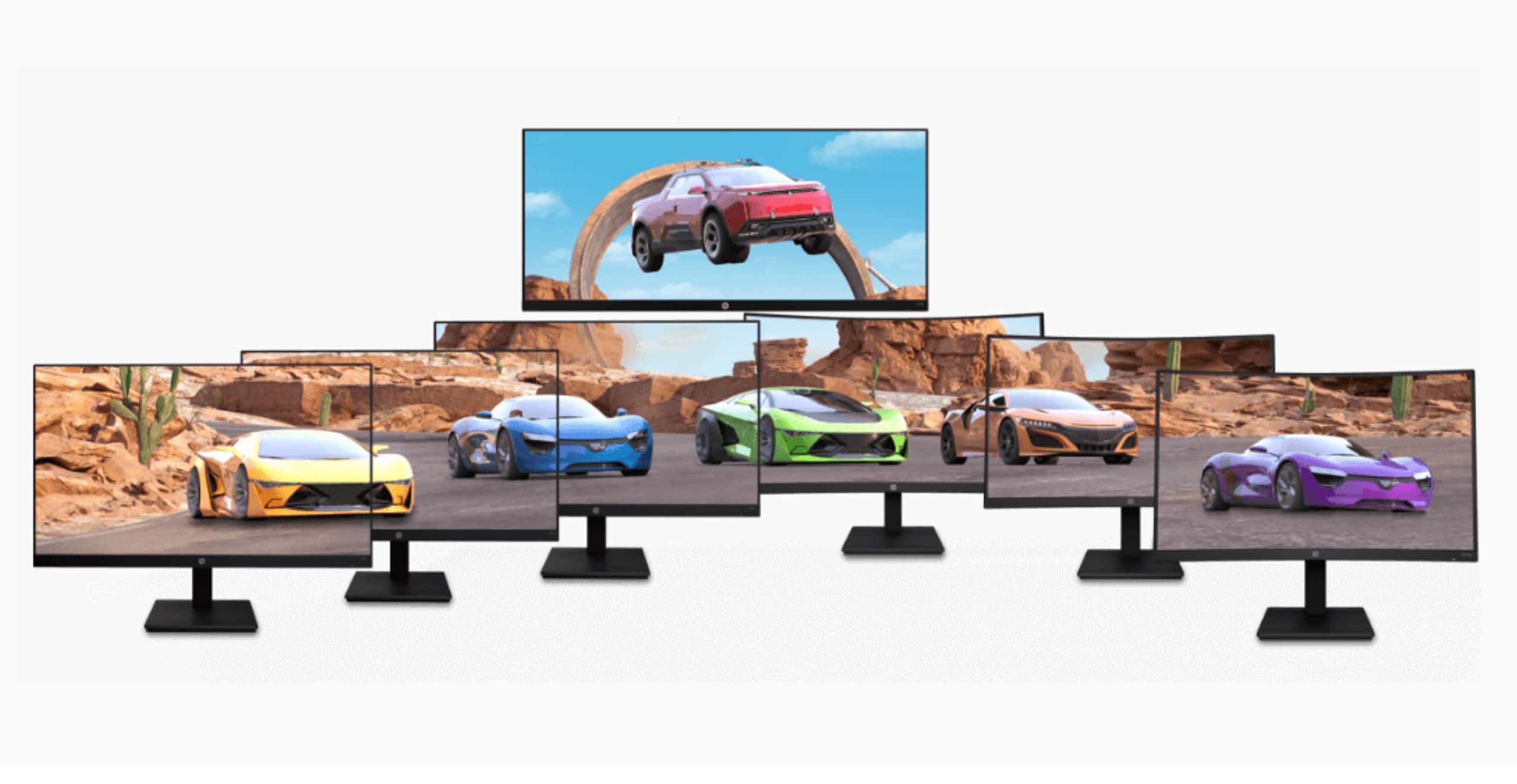 HP announces seven new X Series gaming monitors