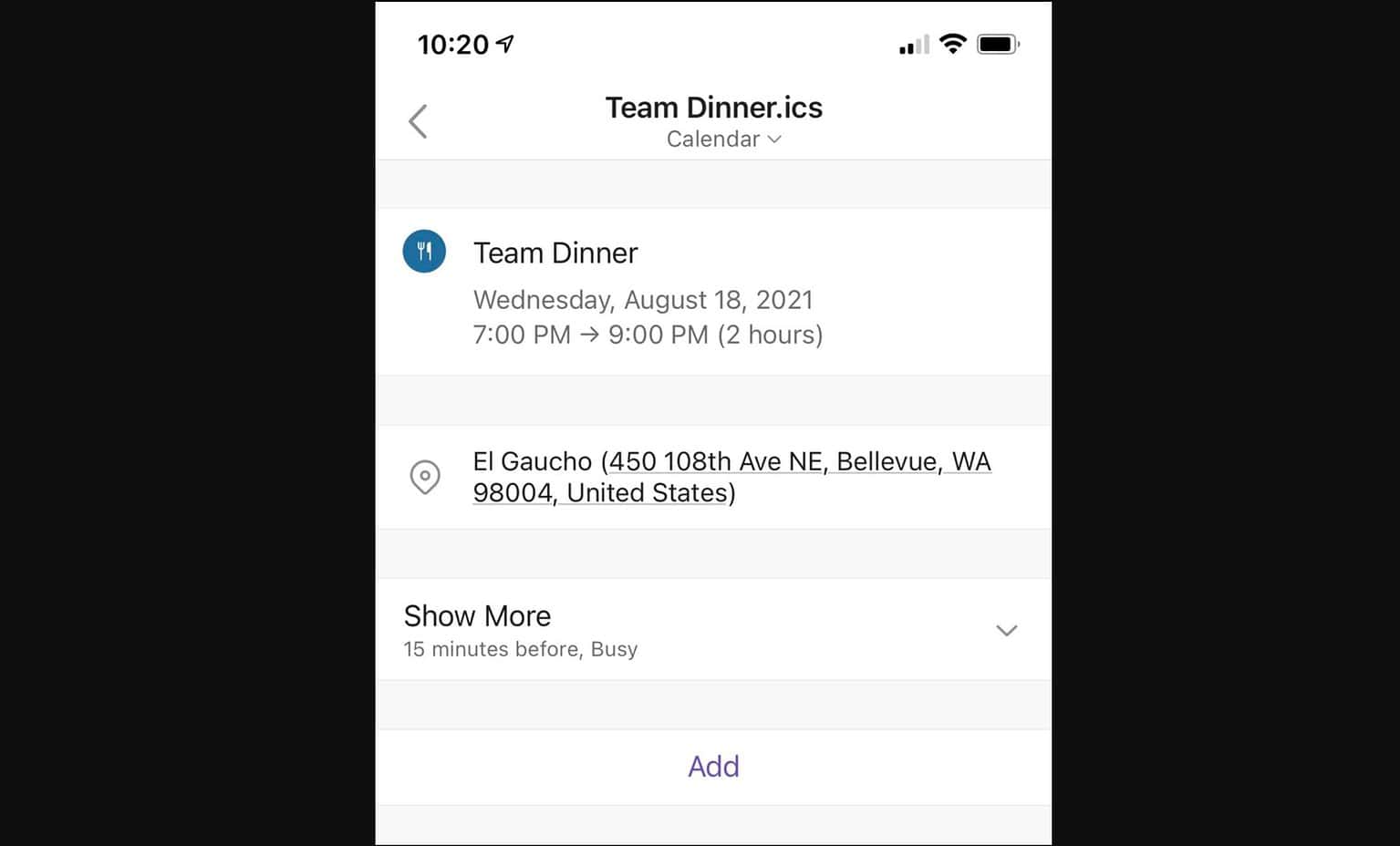 outlook ios reply with attachments
