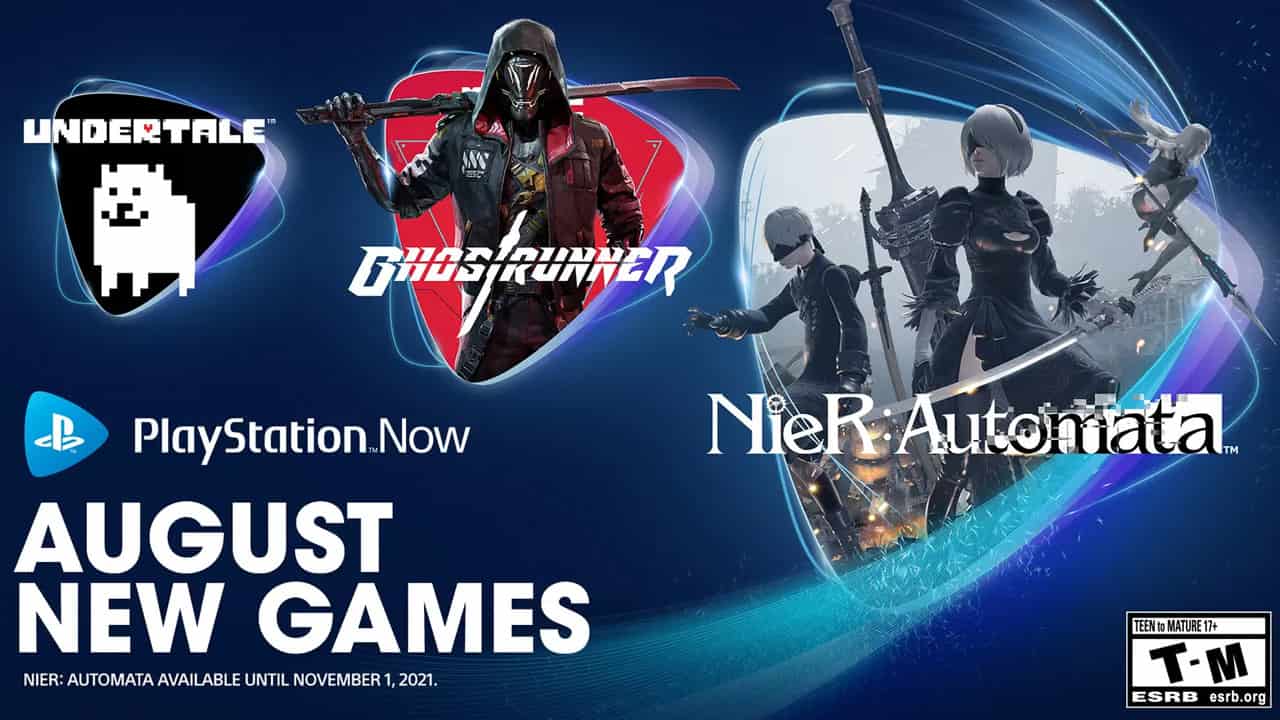 PlayStation Now is getting NieR: Automata and Undertale for August