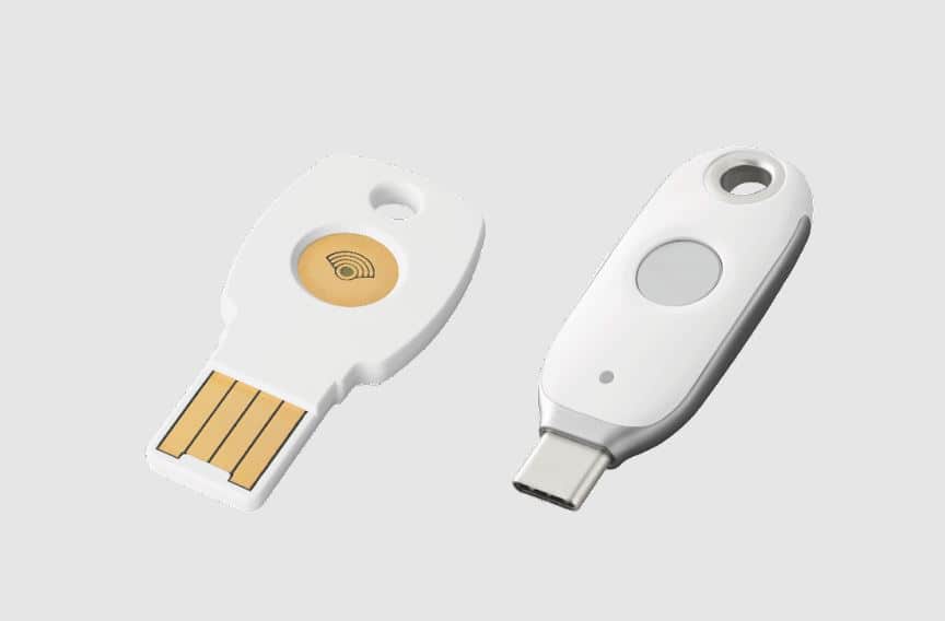 Google Titan Security Keys