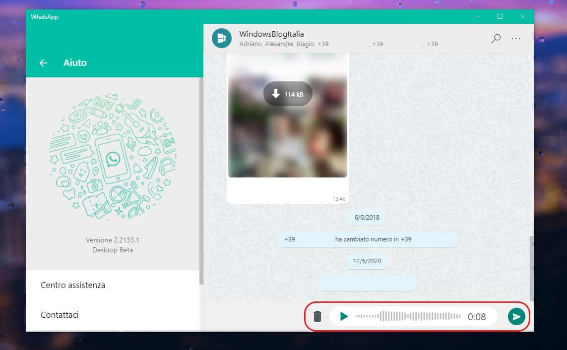 video whatsapp desktop