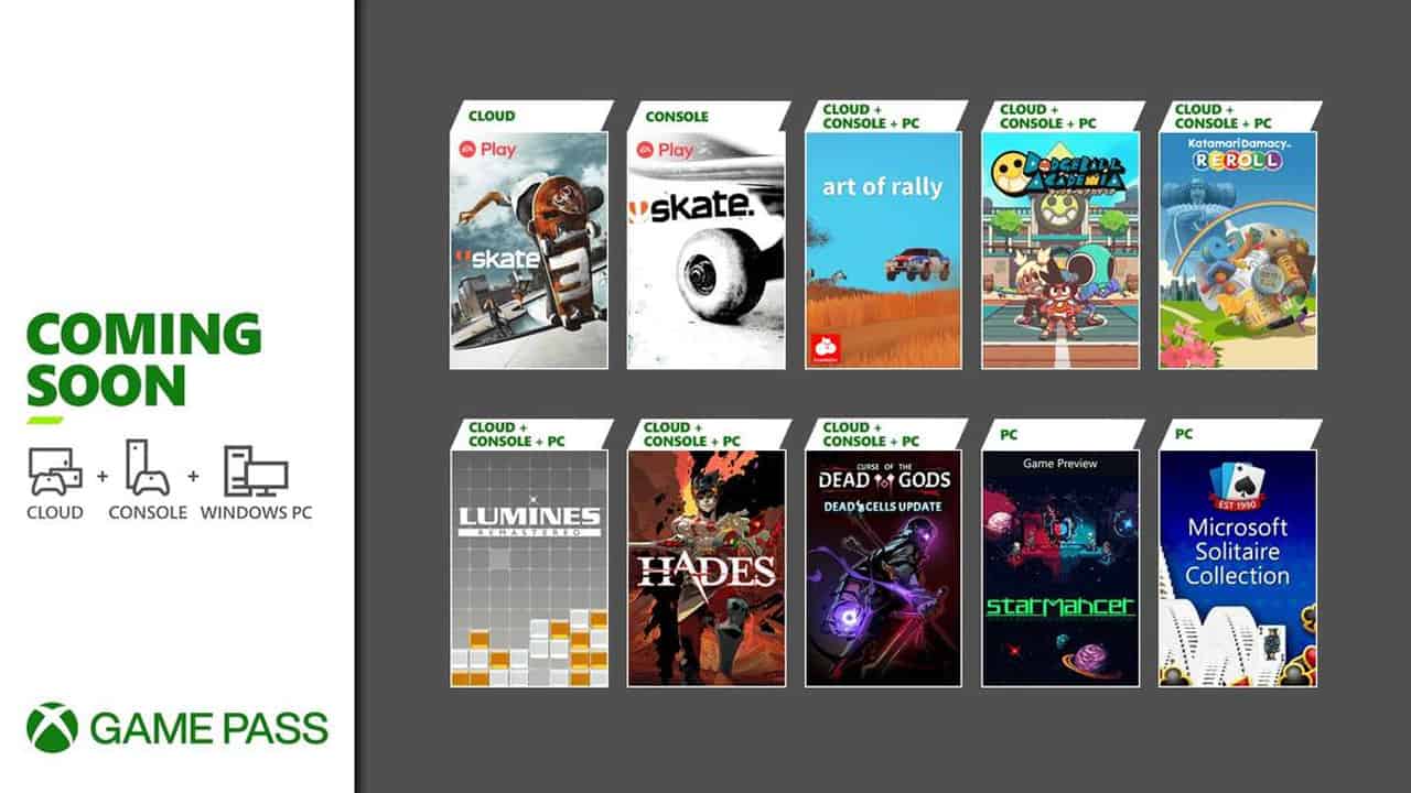 Xbox Game Pass aug