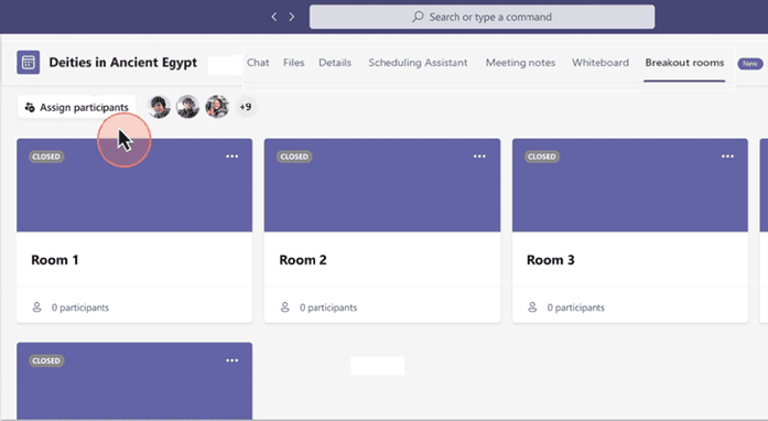 Organizers will soon be able to create and allocate Microsoft Teams