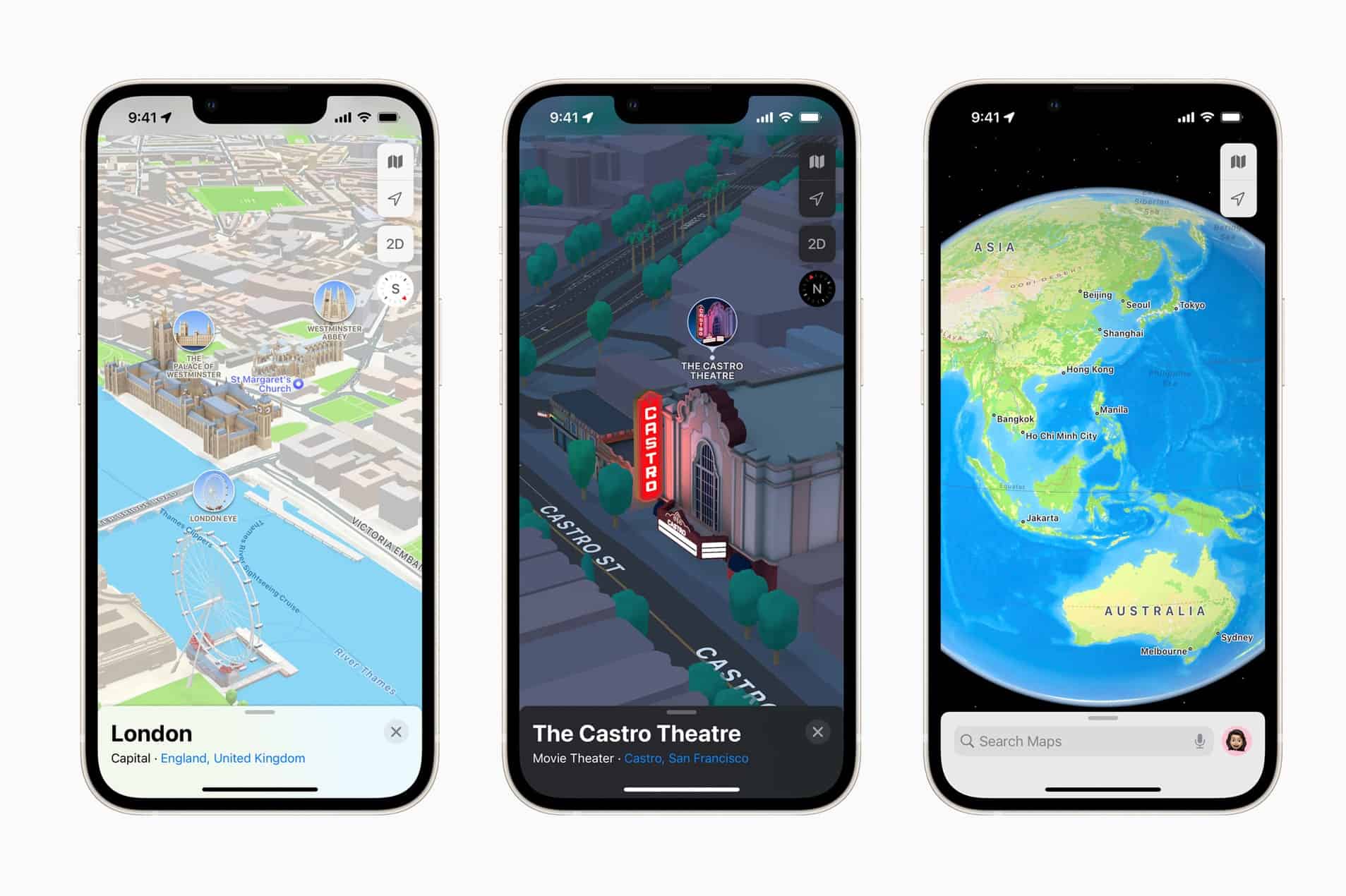 Apple Maps 3D now available in London, Los Angeles, New York City, and San Francisco