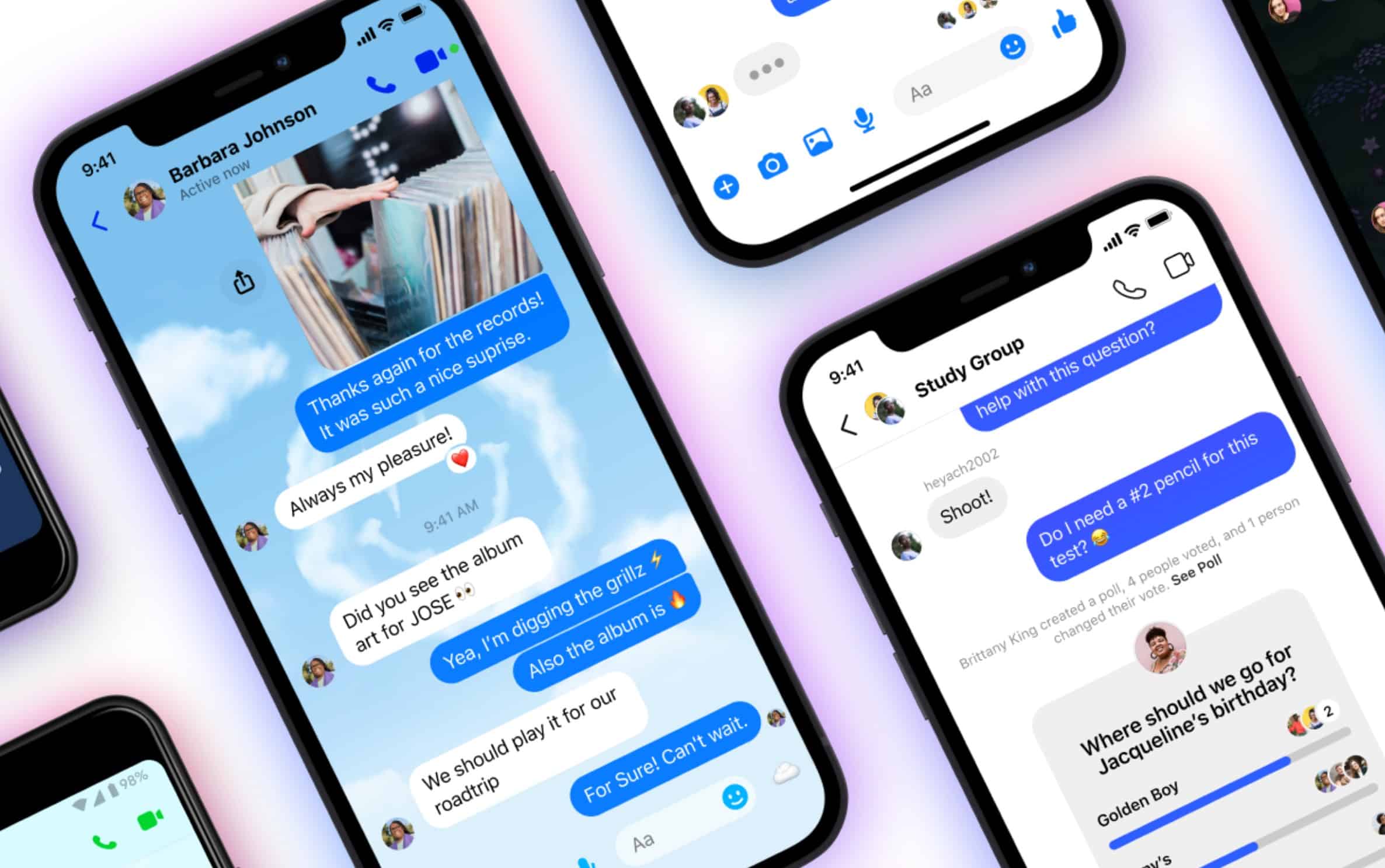 Funkce Facebook Messenger