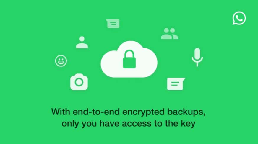 Facebook WhatsApp Encrypted Backup