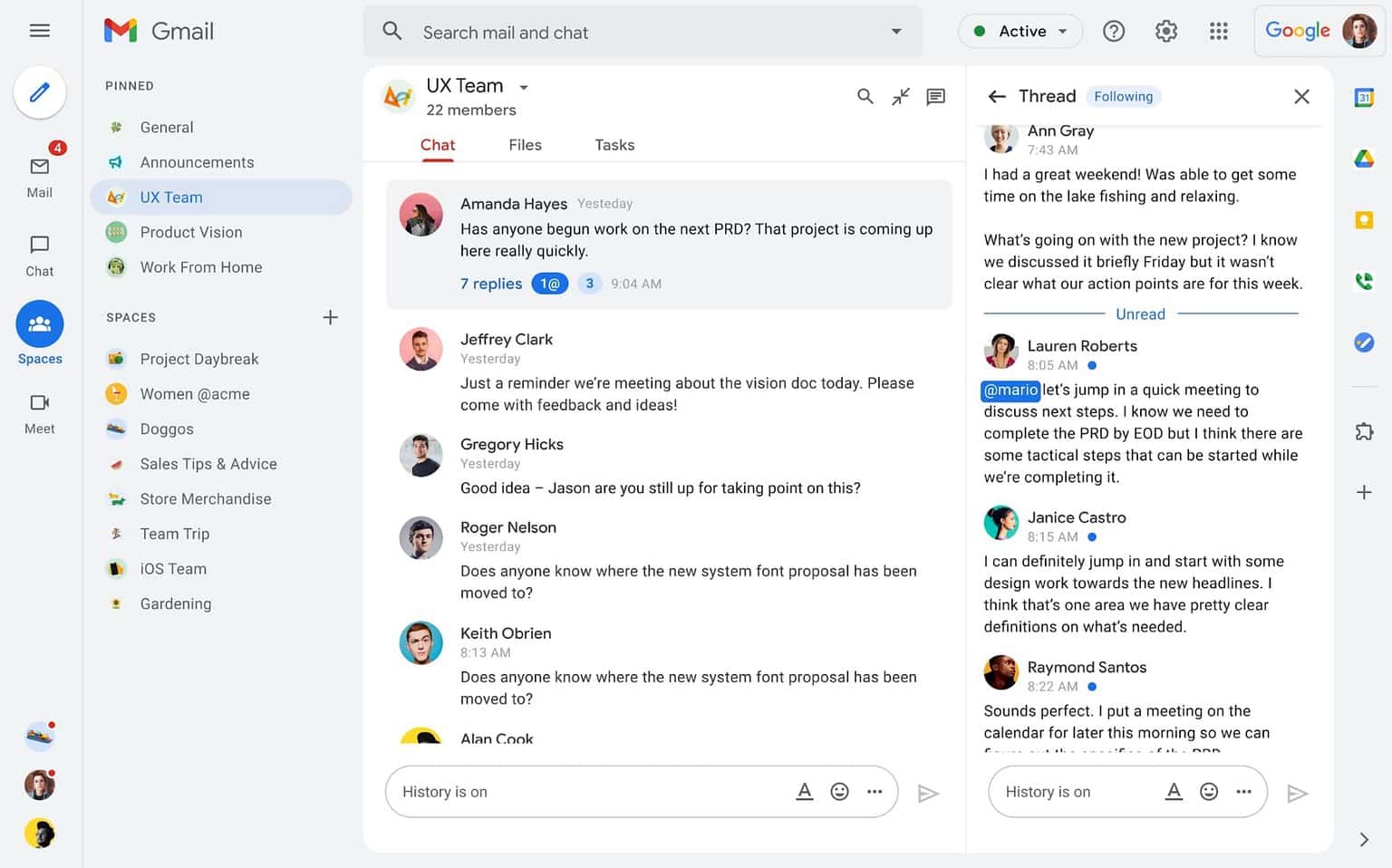 Google Takes On Microsoft Teams With The New Spaces In Google Workspace ...