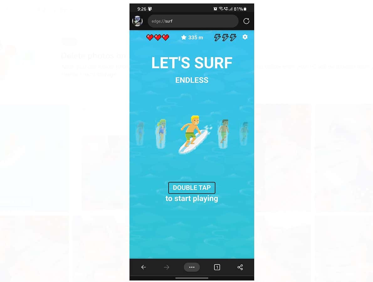 GitHub - yell0wsuit/ms-edge-letssurf: Latest version of Microsoft Edge's  Let's Surf as of v98, plus with a new theme, Let's Ski