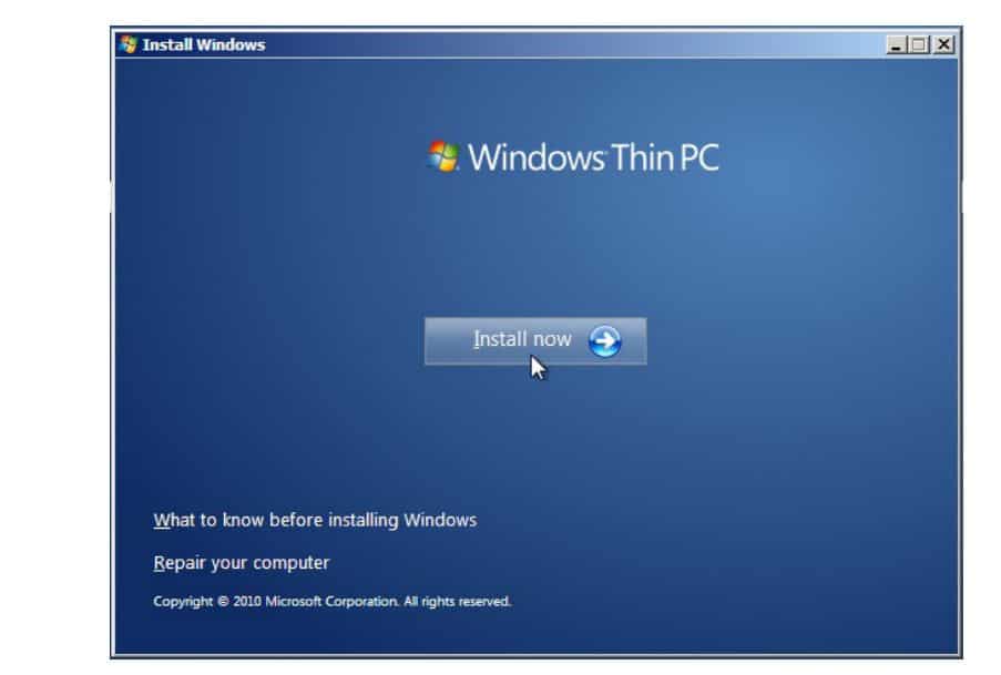 Windows thin pc что это