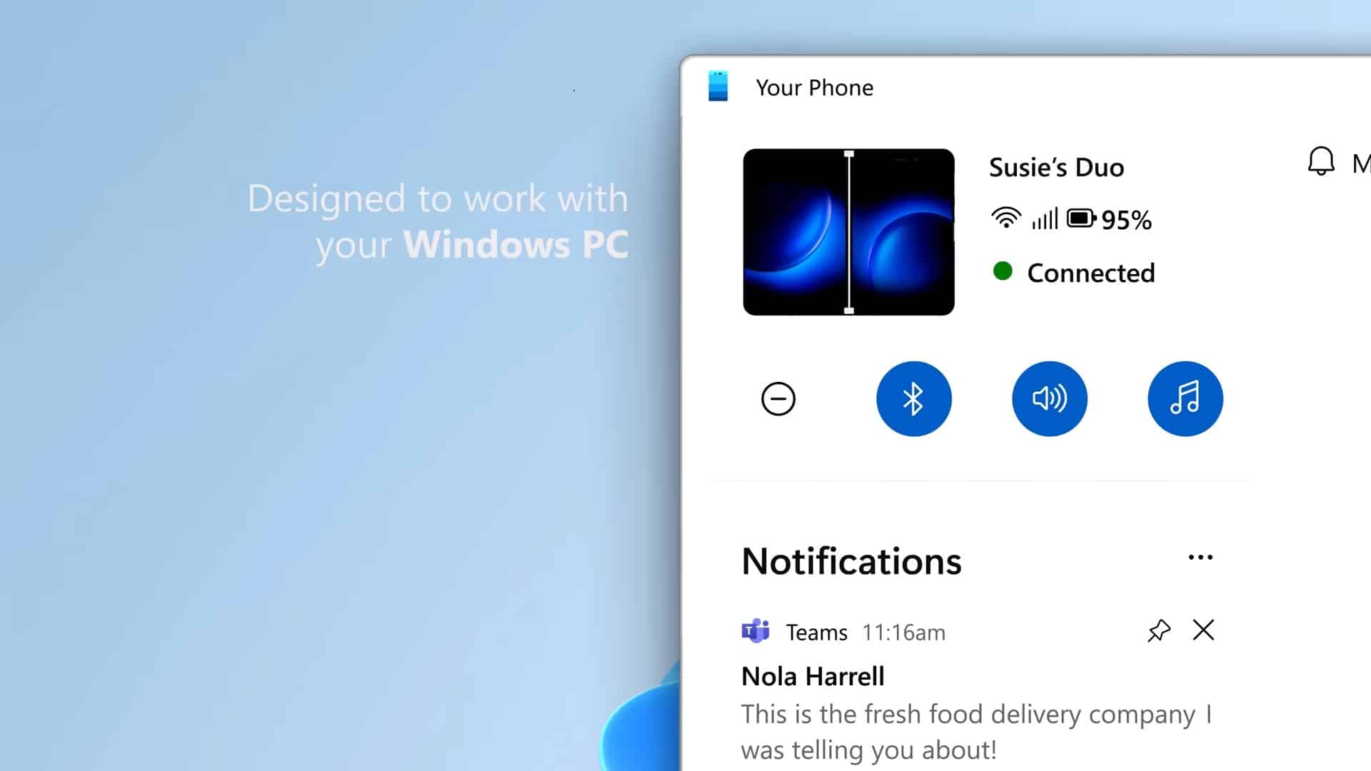 Microsoft is testing a new design for the calling interface in the Your Phone app for Windows 11 - MSPoweruser - MSPoweruser