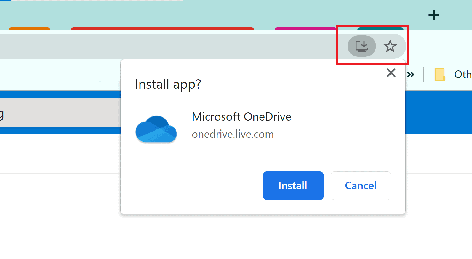 Onedrive app