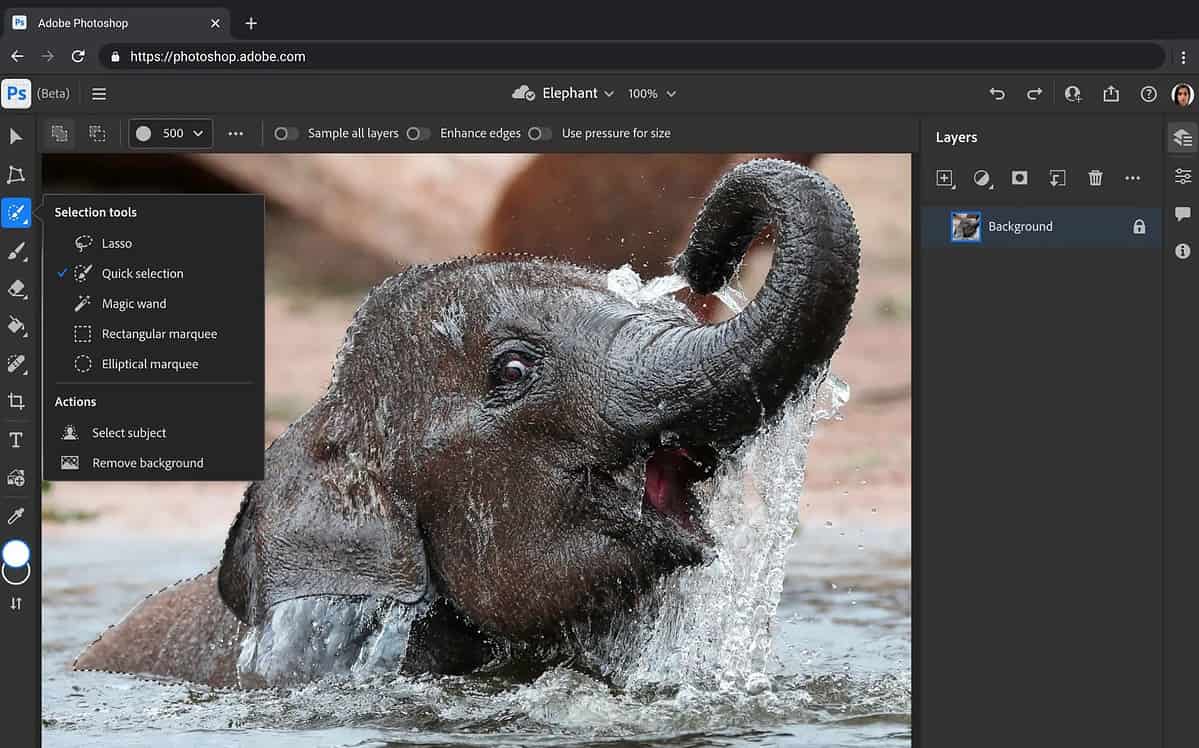 Adobe Photoshop Web