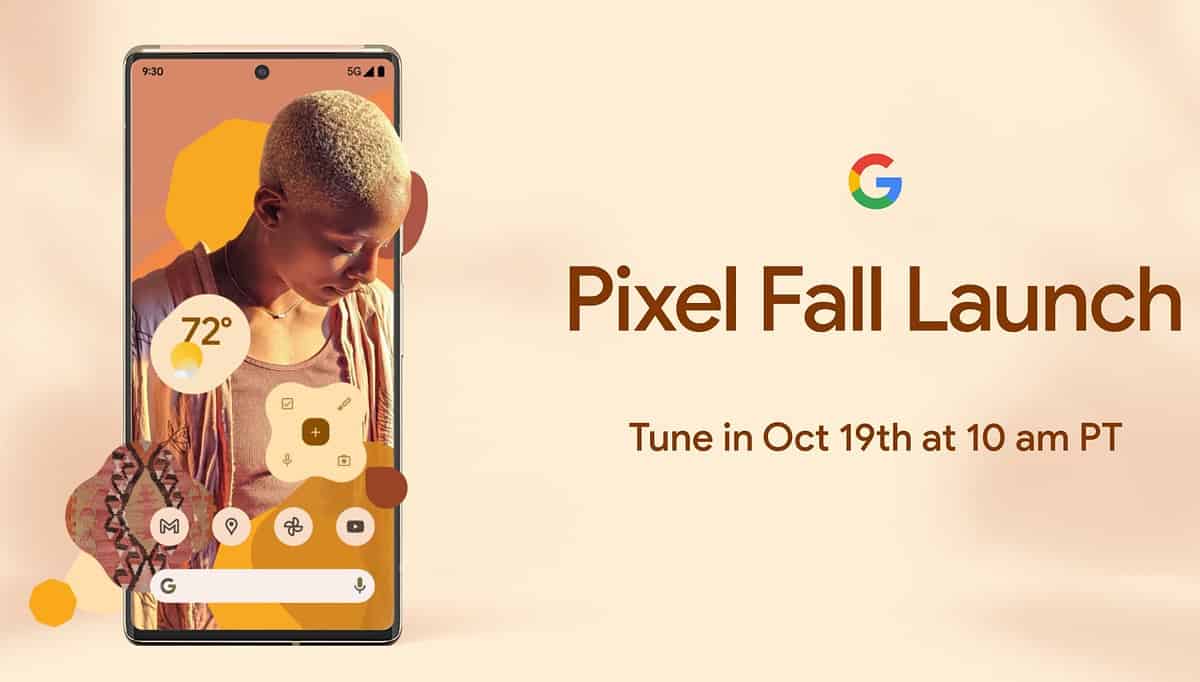 Google Pixel 6 launch