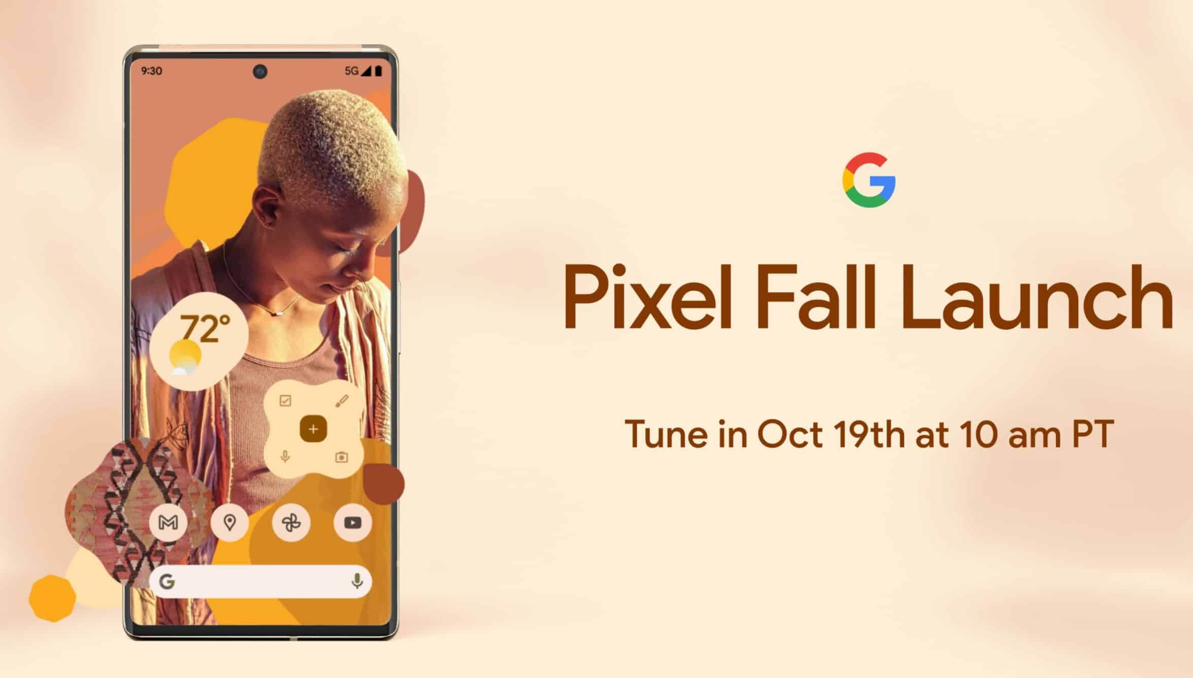 谷歌 Pixel 6 發布