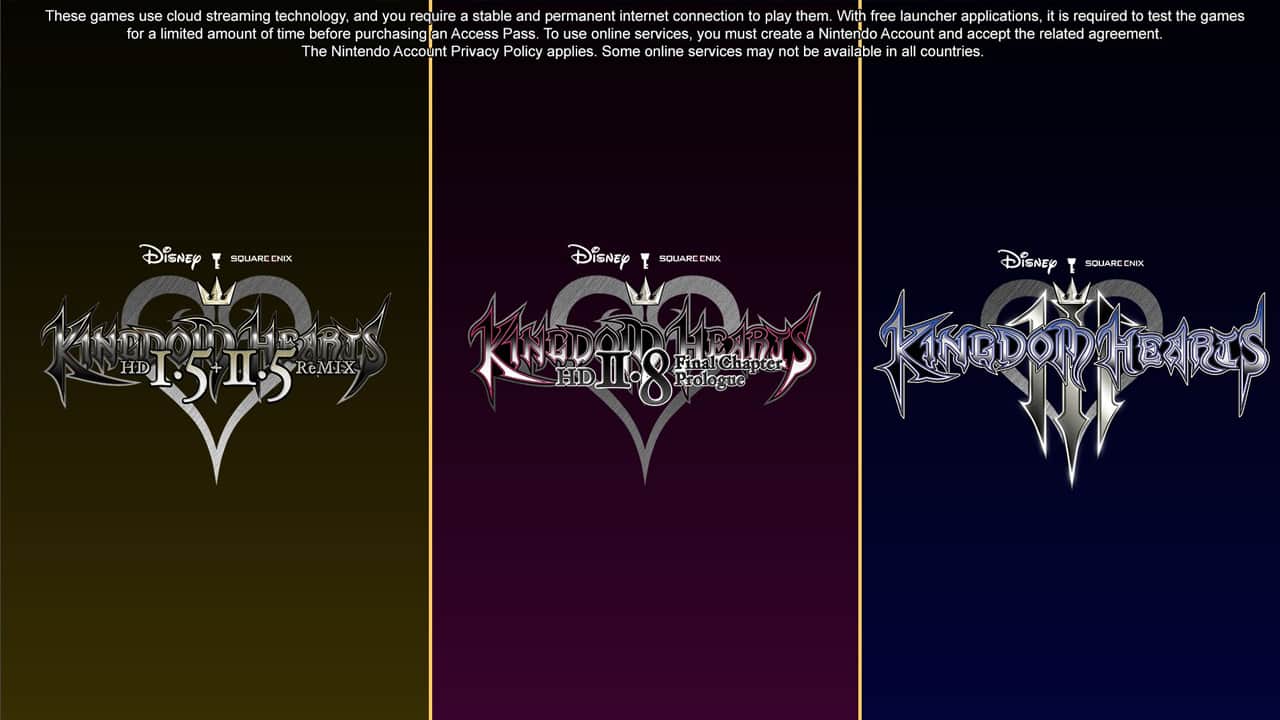 Kingdom Hearts Nintendo Commutateur