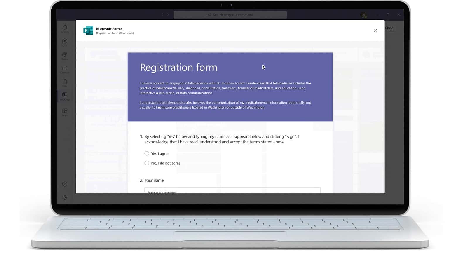 Forms For Microsoft Teams