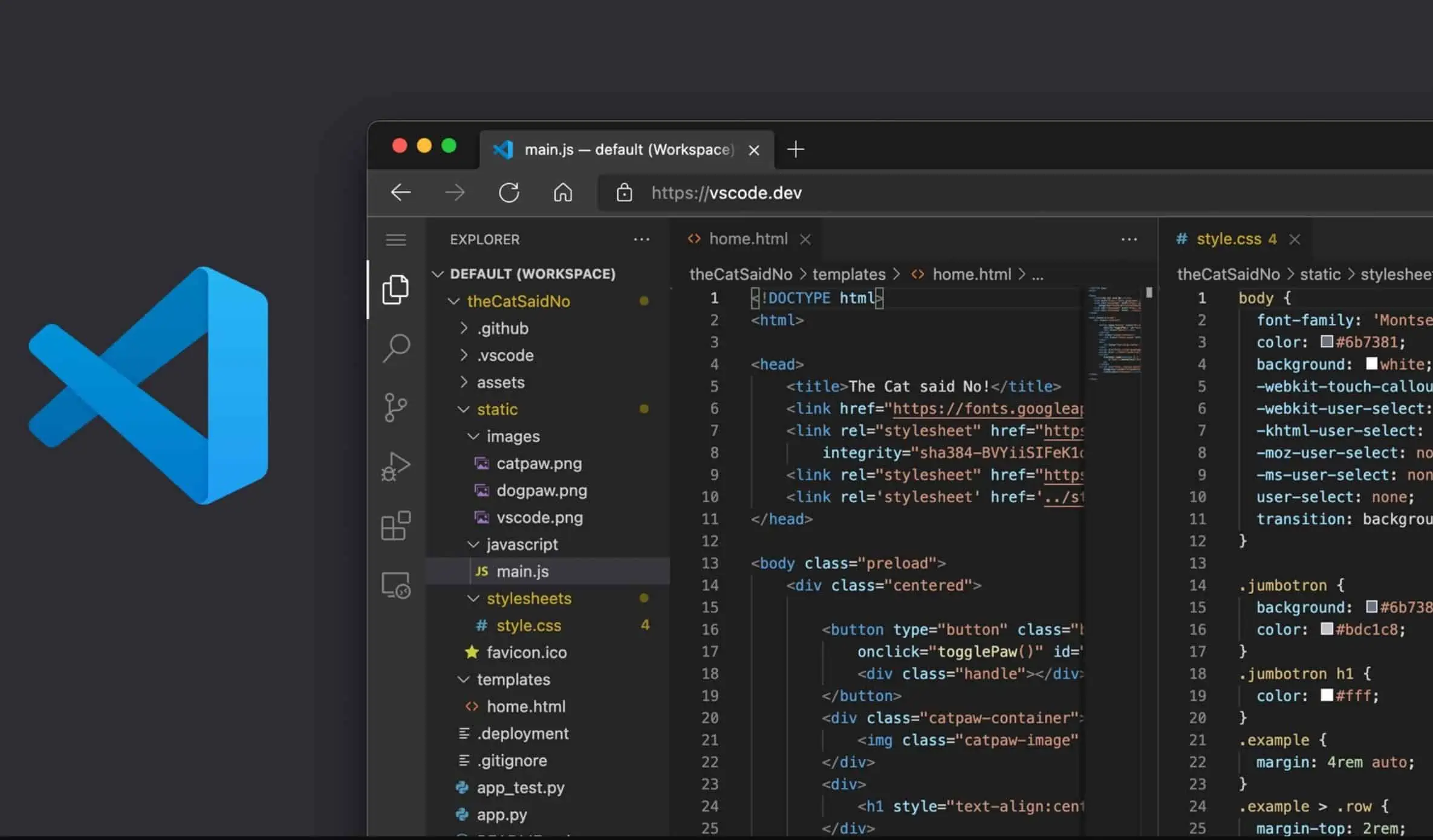 Microsoft เปิดตัว VS Code เวอร์ชันน้ำหนักเบาที่ทำงานบนเบราว์เซอร์ได้อย่างเต็มที่