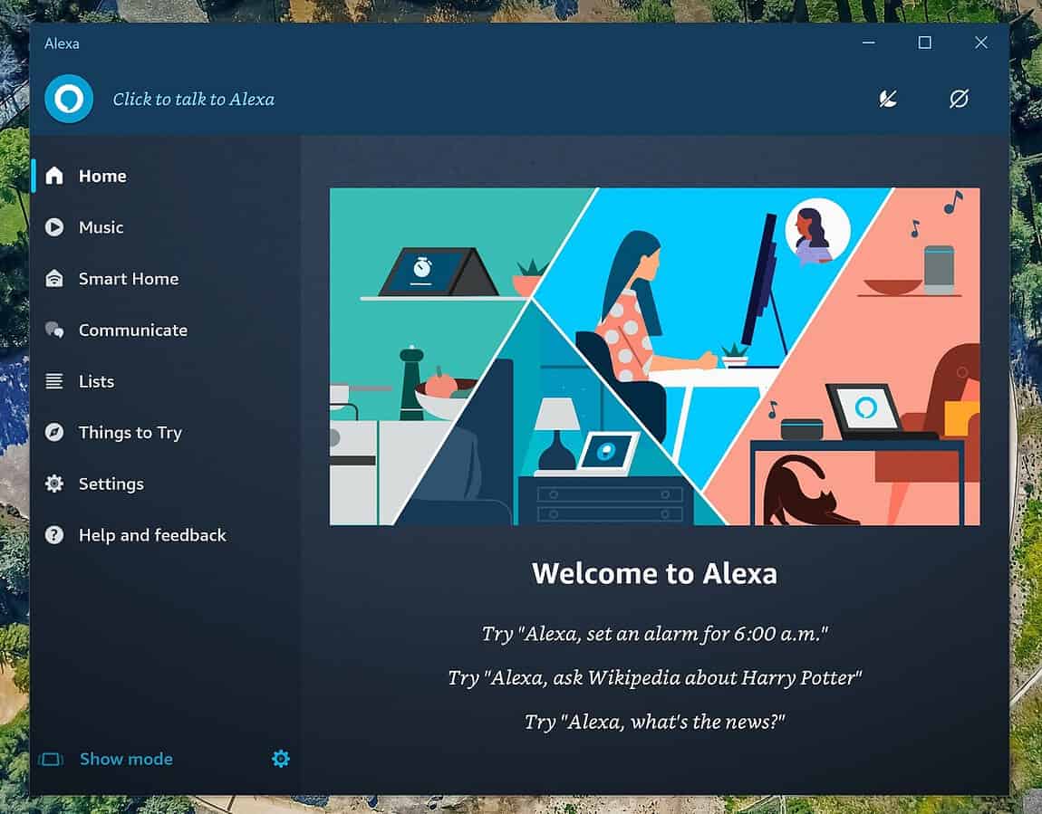 Alexa Computer Computer Show Mode now available worldwide for Amazon's Alexa app for PC