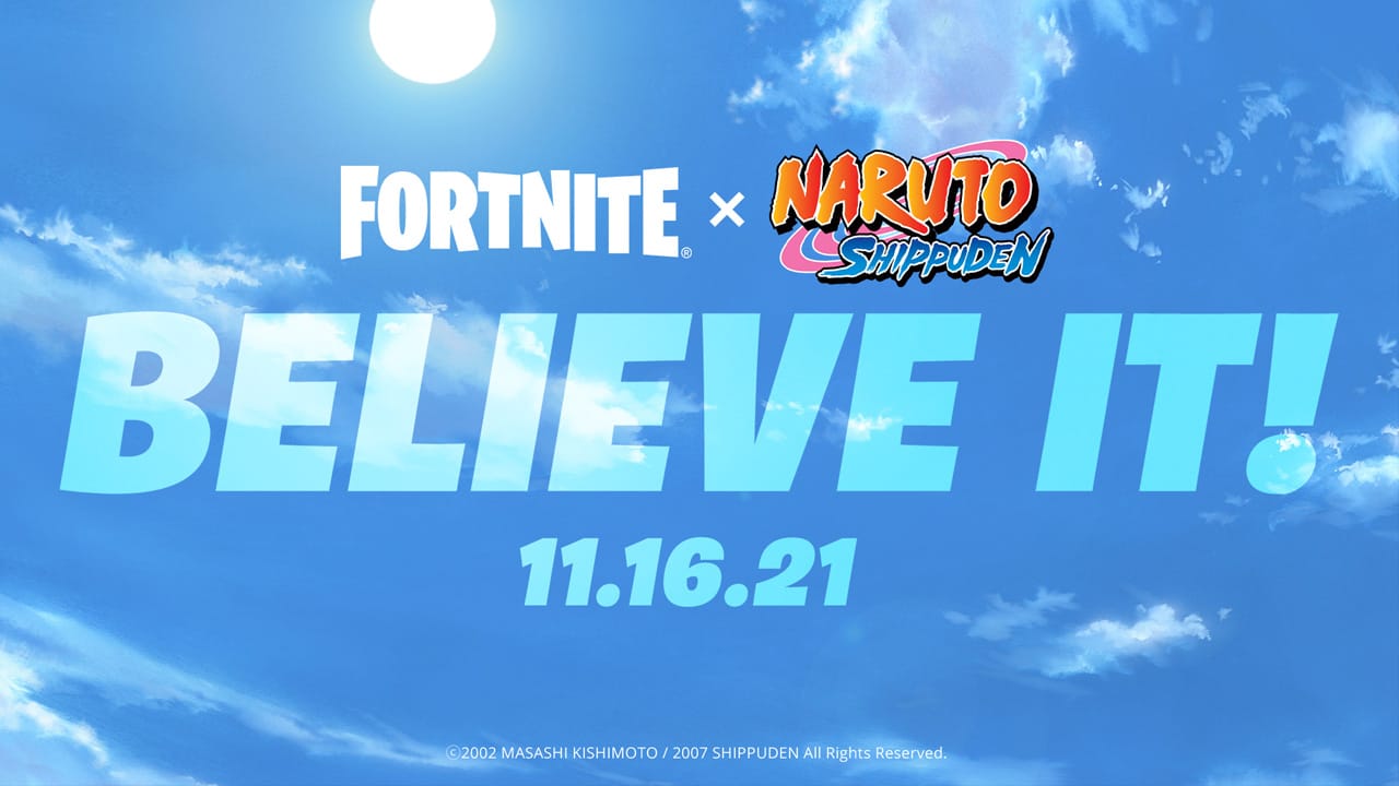 Naruto is coming to Fortnite 