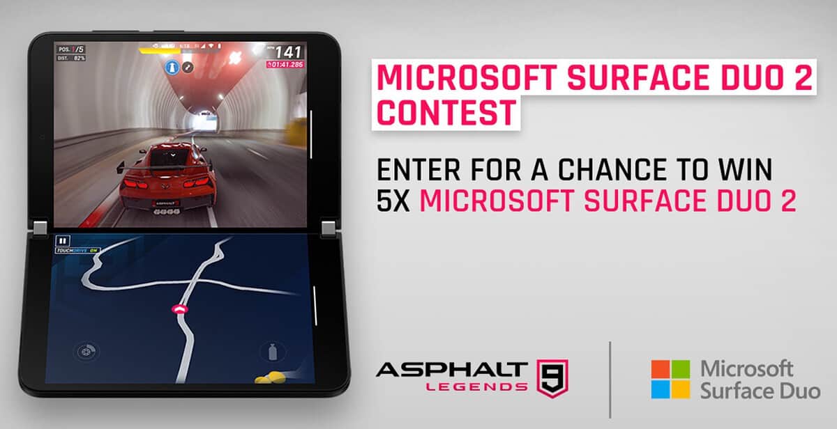 Microsoft Surface Duo 2 Asphalt 9
