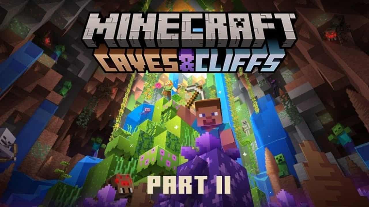 Пещеры и скалы Minecraft