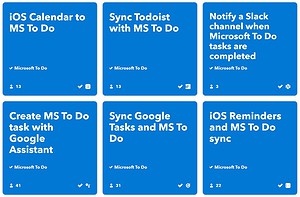 Microsoft To Do now features IFTTT integration