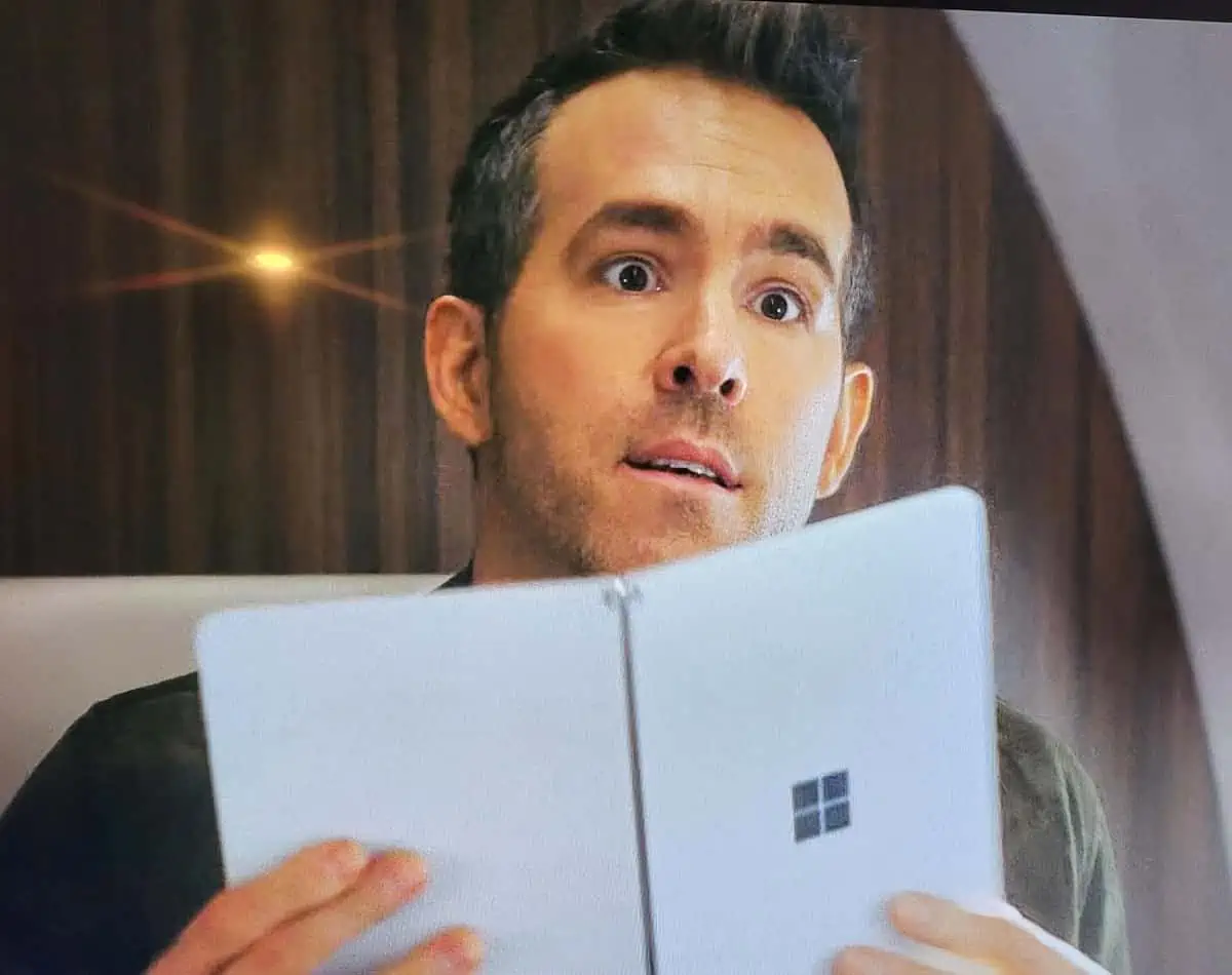 Surface Neo shows up in new Ryan Reynolds movie