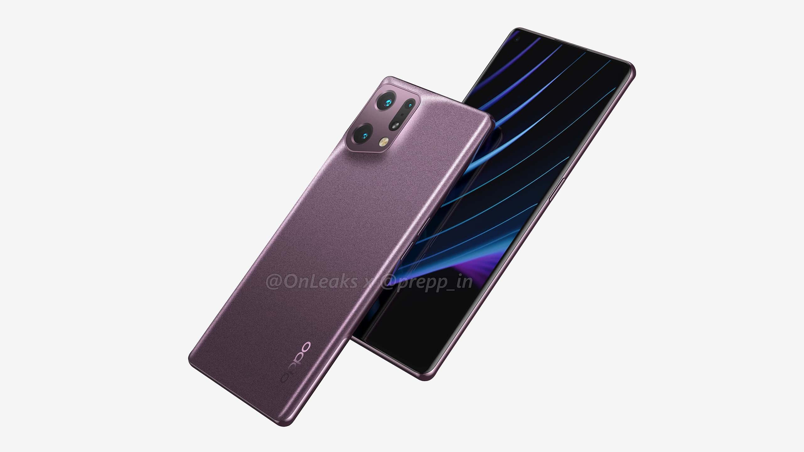 Leaked renders suggest OPPO Find X5 will feature a weird camera module