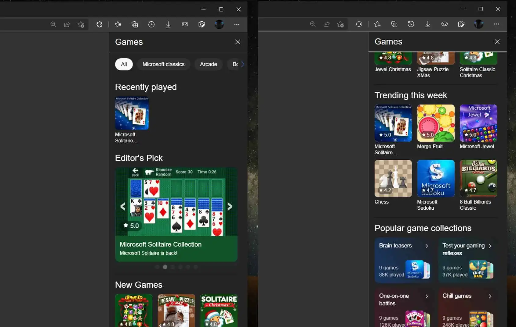 Microsoft brings MSN Games to the Edge browser to help while away your lunch break