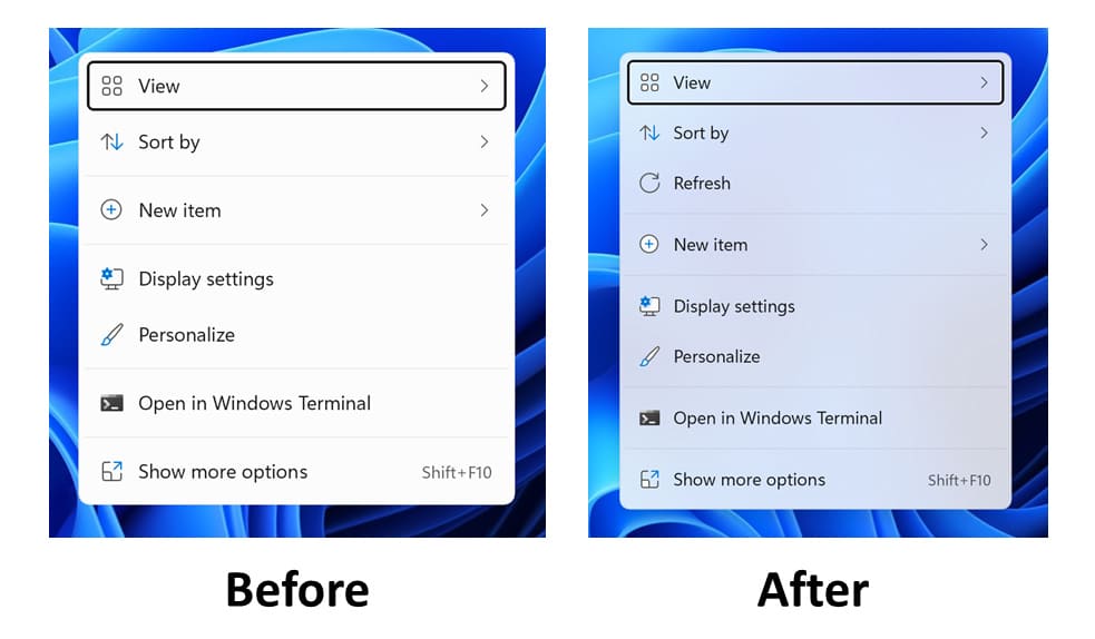 This tiny app adds Acrylic effect to old Windows 10 and 11 context menus -  Neowin