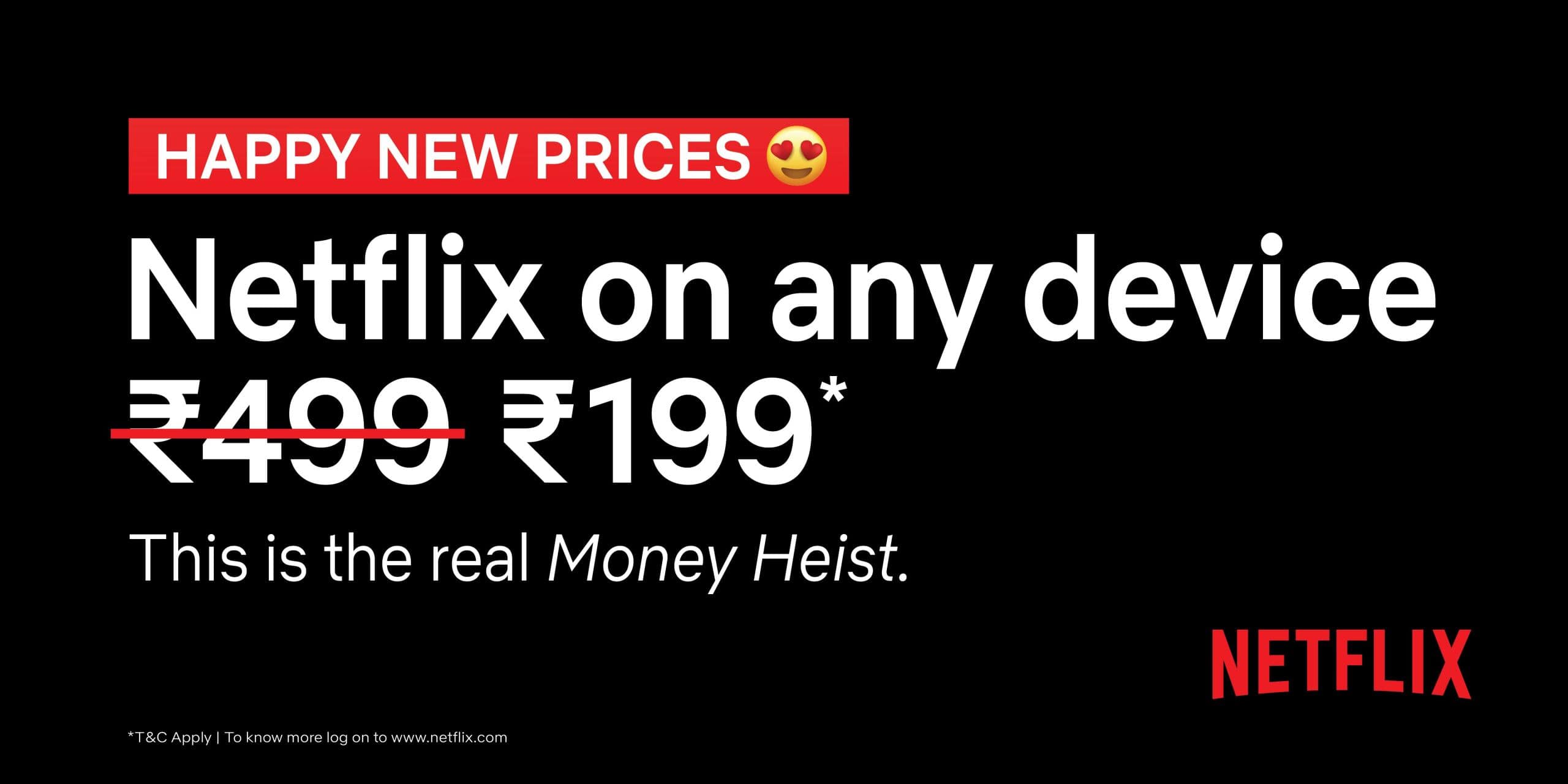 Netflix subscription gets cheaper in India MSPoweruser