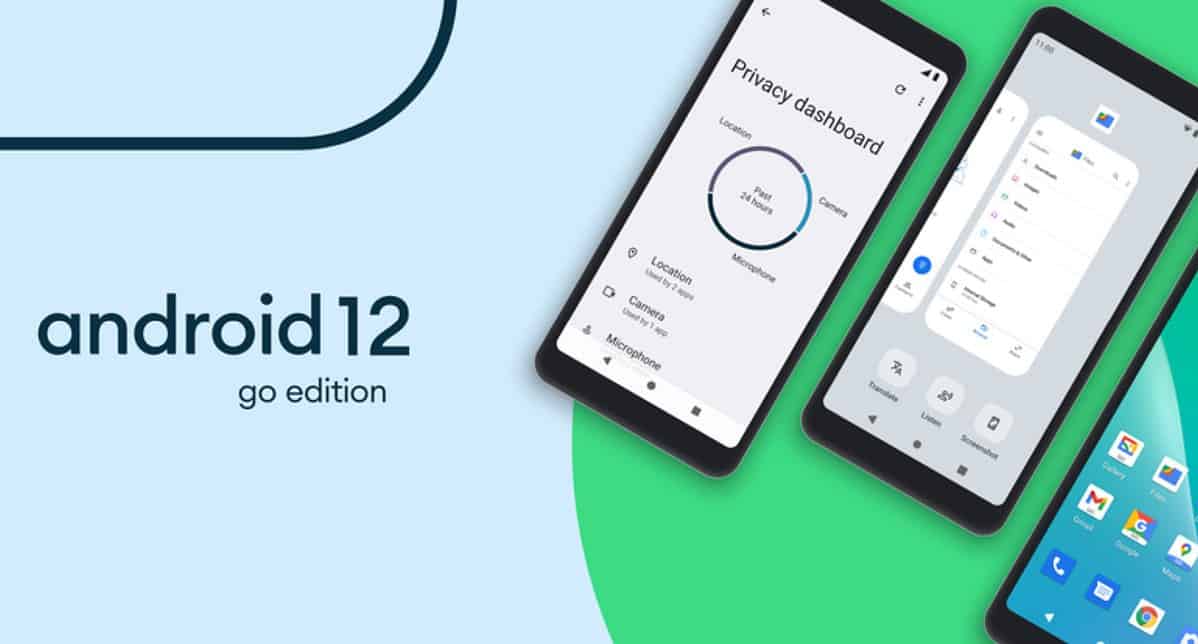 Google Android 12 Go Edition